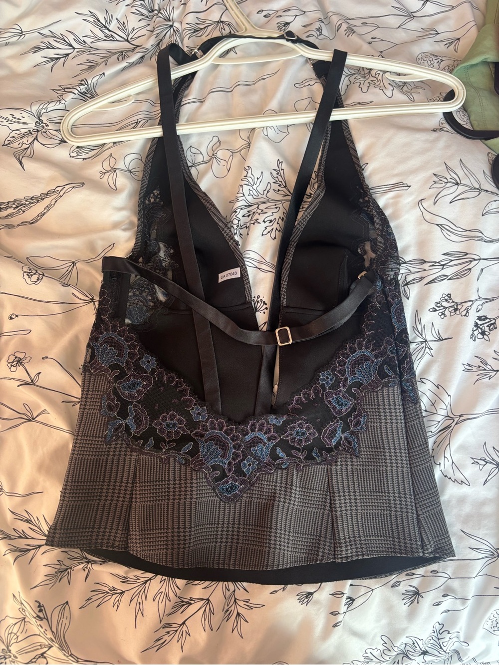 La Perla Black Lace & Satin Bralette